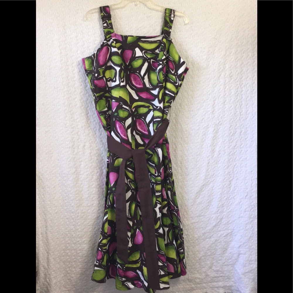 Beautiful Lane Bryant Linen Sundress sz 18 EUC